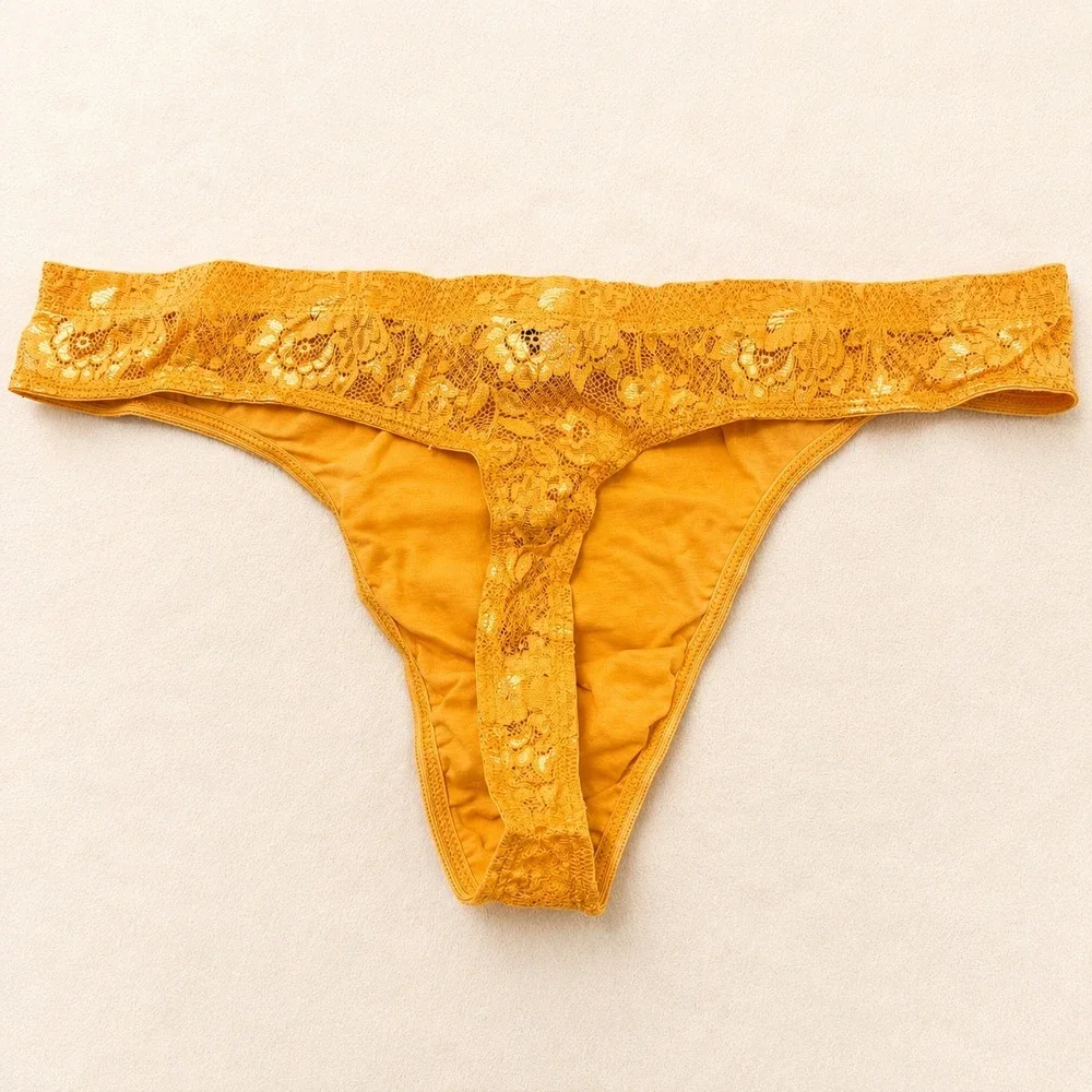 COSABELLA NSN Men's Classic G-String Taaja Mango Lace - Size L / NWT